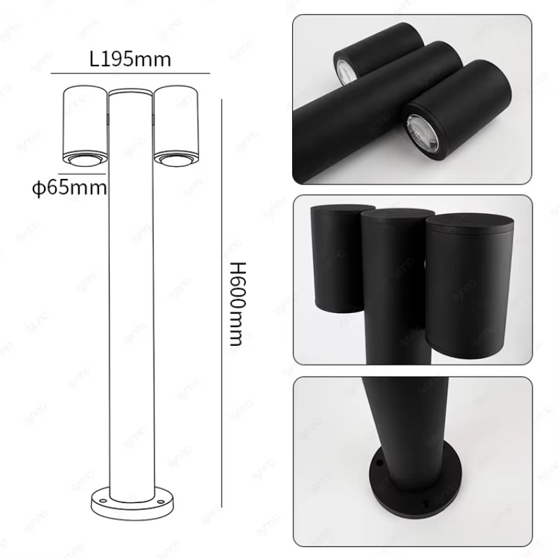 Path bollard lights LED villa  - مراجعة Outdoor Lighting Bollards وسعره