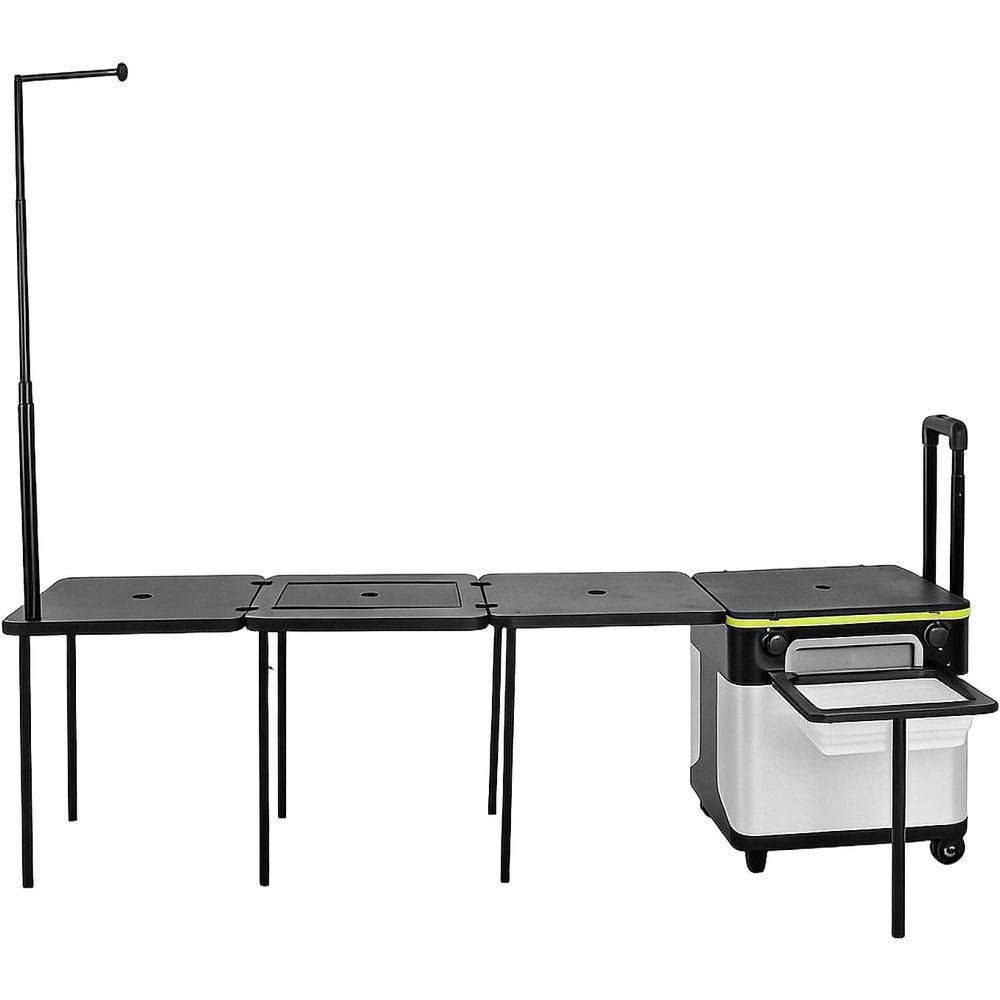 Portable Camping Kitchen Stati - مراجعة Outdoor Lighting Poles وسعره