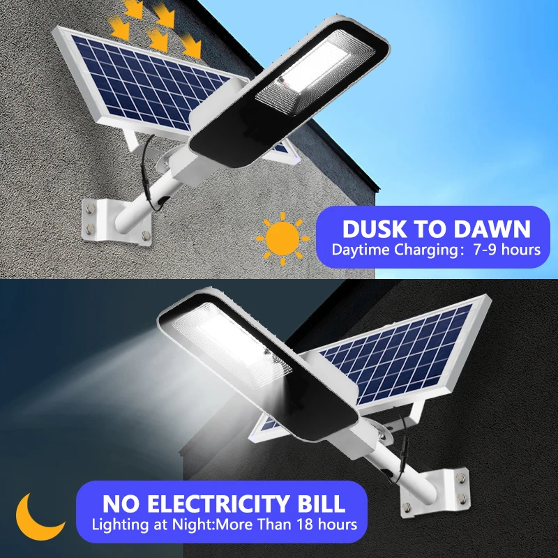200W Powerful Solar Light Outd - مراجعة Outdoor Lighting Garage وسعره