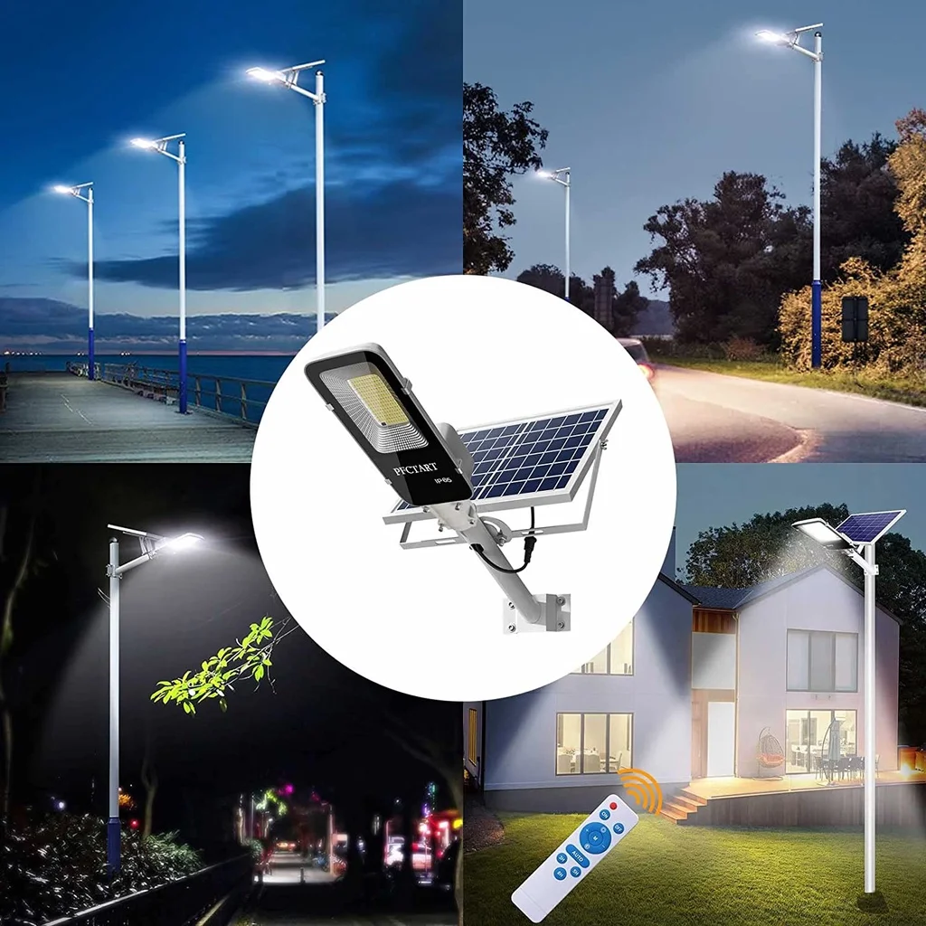200W Powerful Solar Light Outd - مراجعة Outdoor Lighting Garage وسعره