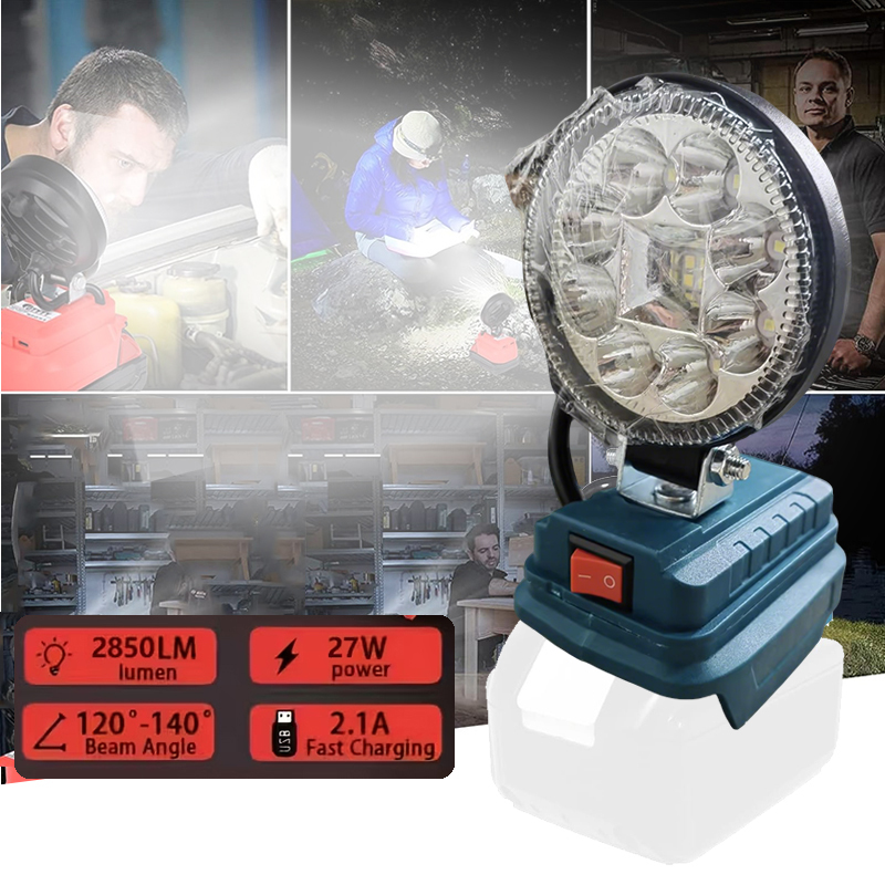 3inch Cordless LED Work Light  - مراجعة Outdoor Lighting Milwaukee وسعره
