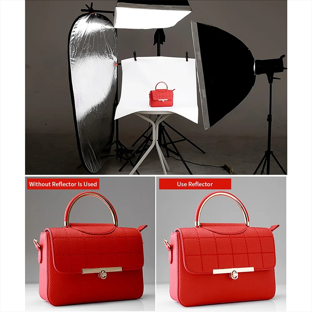 60/80/110CM 5-in-1 Collapsible - مراجعة Outdoor Lighting In Photography وسعره