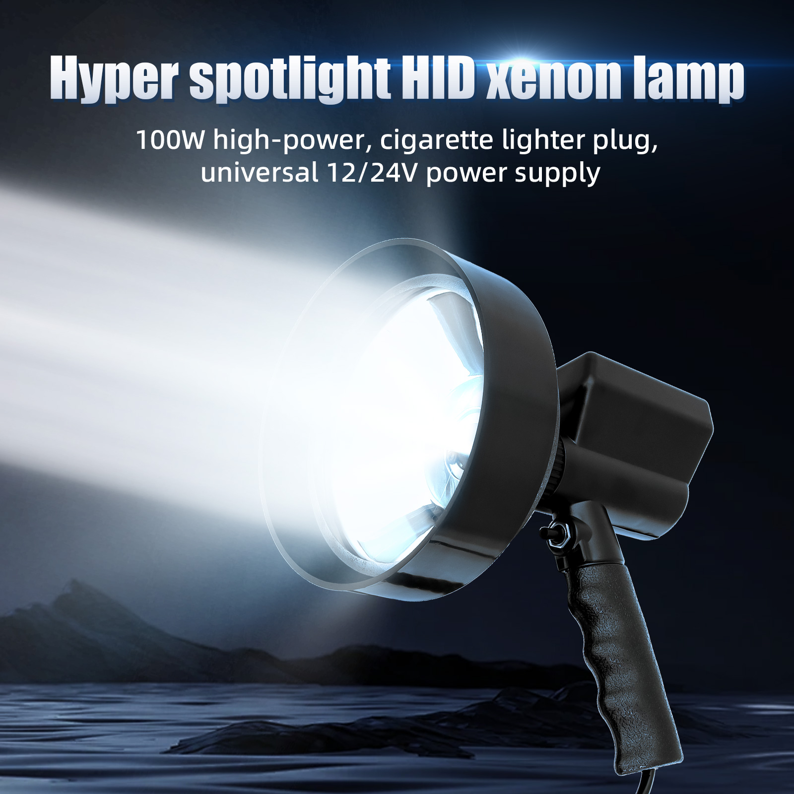 4/5/7/9 inch Searchlight Water - مراجعة Outdoor Lighting The Range وسعره
