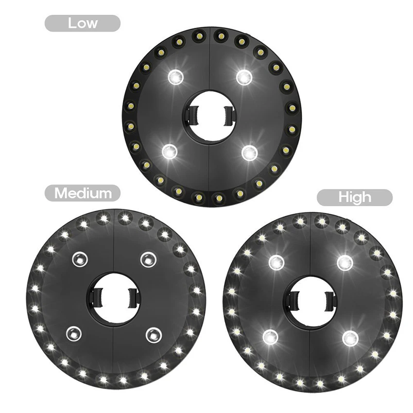 Super Bright Umbrella Pole Lig - مراجعة Outdoor Lighting Poles وسعره