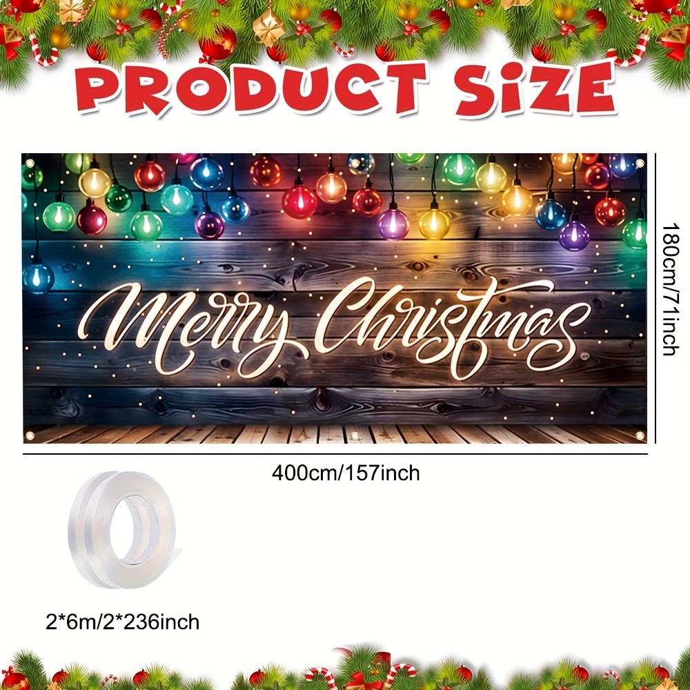 Merry Christmas garage door ba - مراجعة Outdoor Lighting Garage وسعره