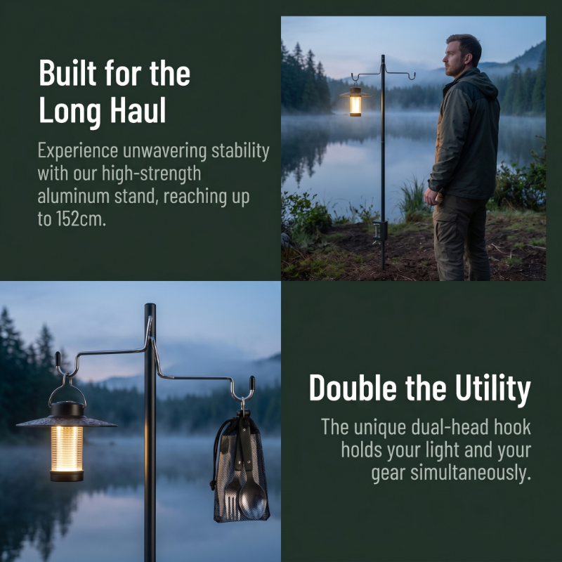 Ultra-light Aluminum Alloy 4-S - مراجعة Outdoor Lighting Poles وسعره