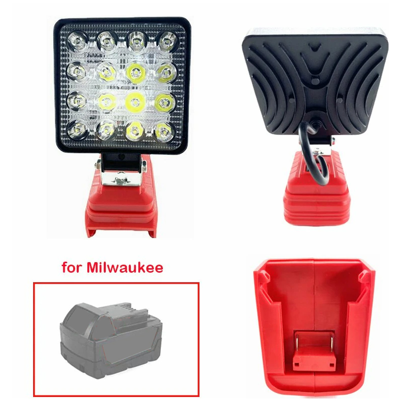 NEW 4 Inch Work Light for Milw - مراجعة Outdoor Lighting Milwaukee وسعره