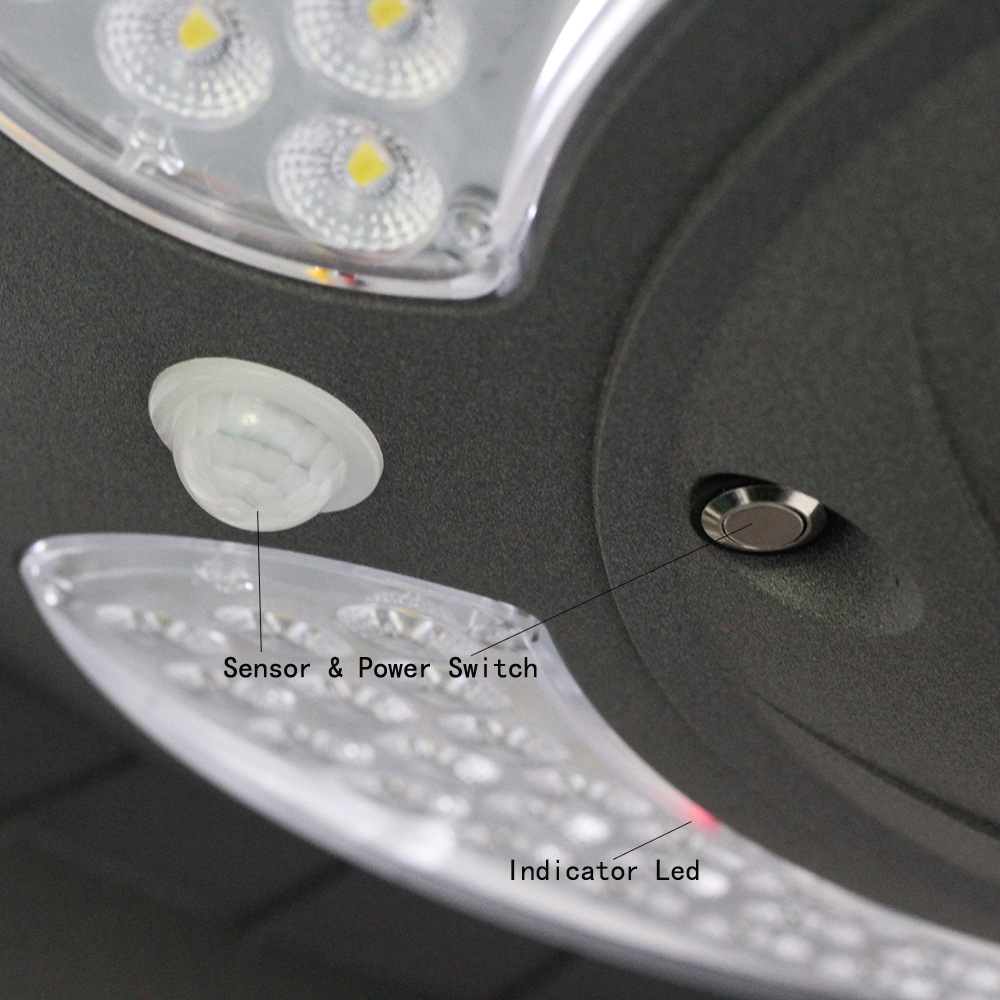 Waterproof IP65 UFO Solar LED  - مراجعة Outdoor Lighting Poles وسعره
