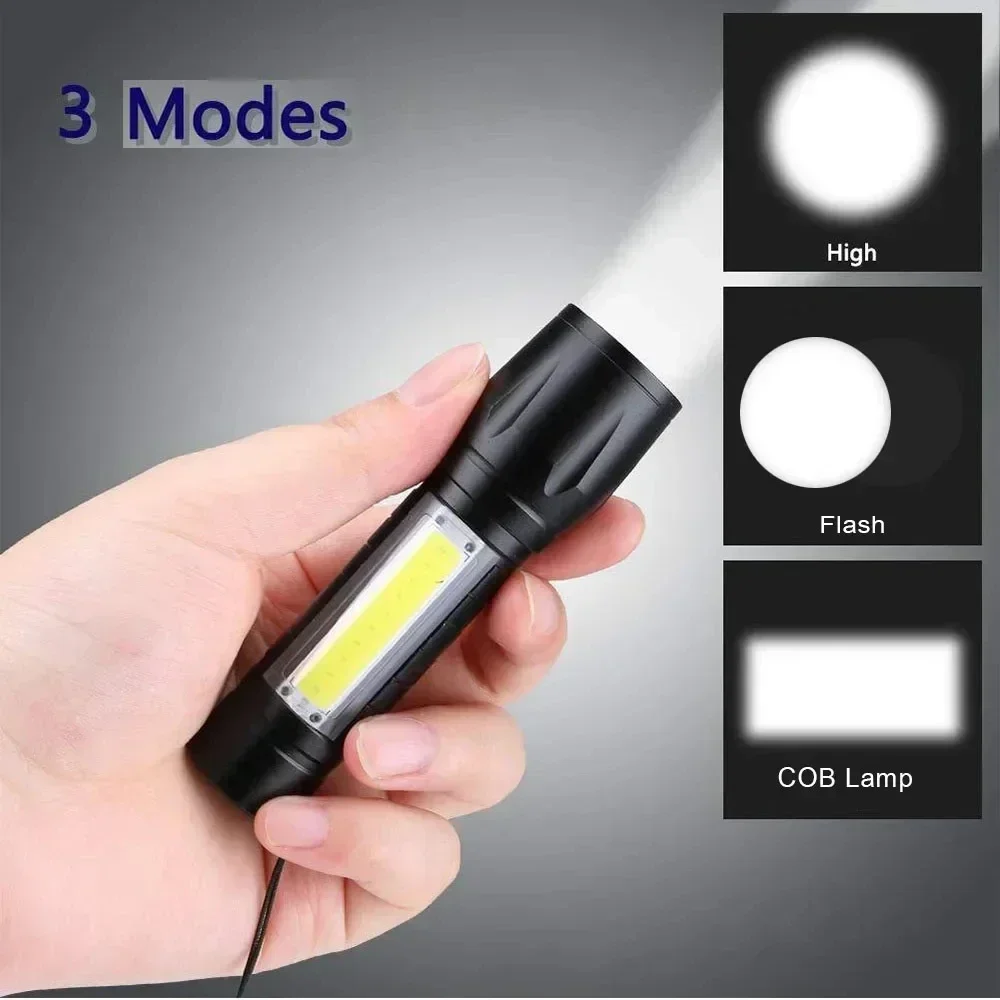 Portable COB+LED Camping Light - مراجعة Outdoor Lighting Lowes وسعره