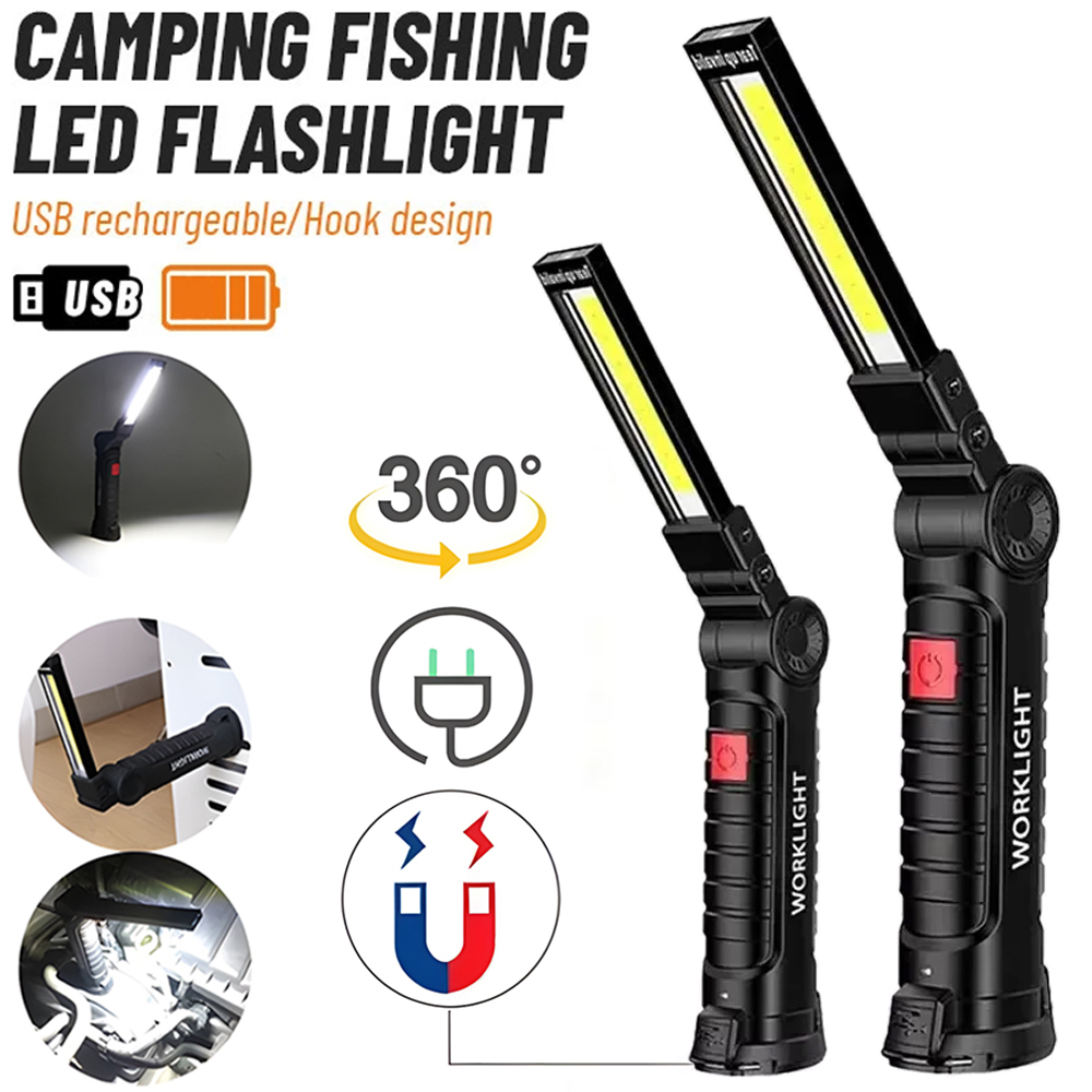 LED COB Flashlight USB Recharg - مراجعة Outdoor Lighting Lowes وسعره