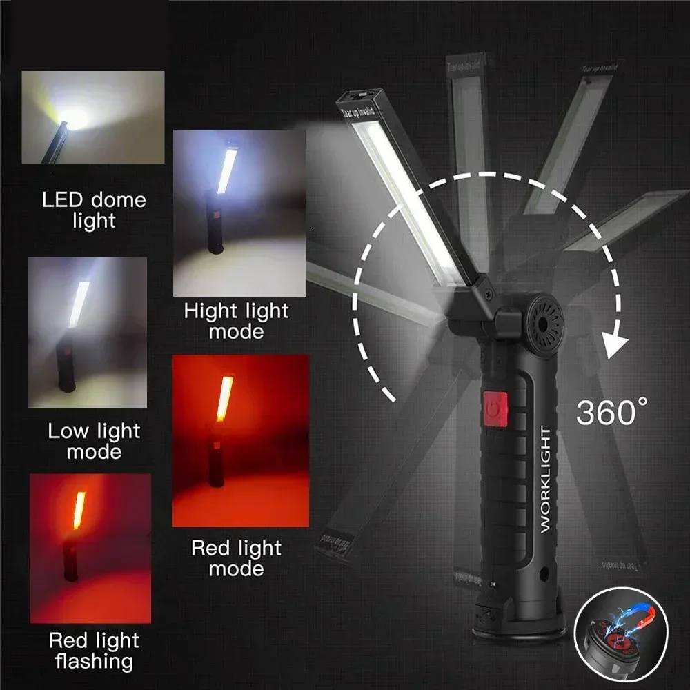 LED COB Flashlight USB Recharg - مراجعة Outdoor Lighting Lowes وسعره