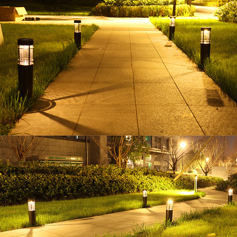 1/2/4/8/10 Pack Solar Garden P - مراجعة Outdoor Lighting Bollards وسعره