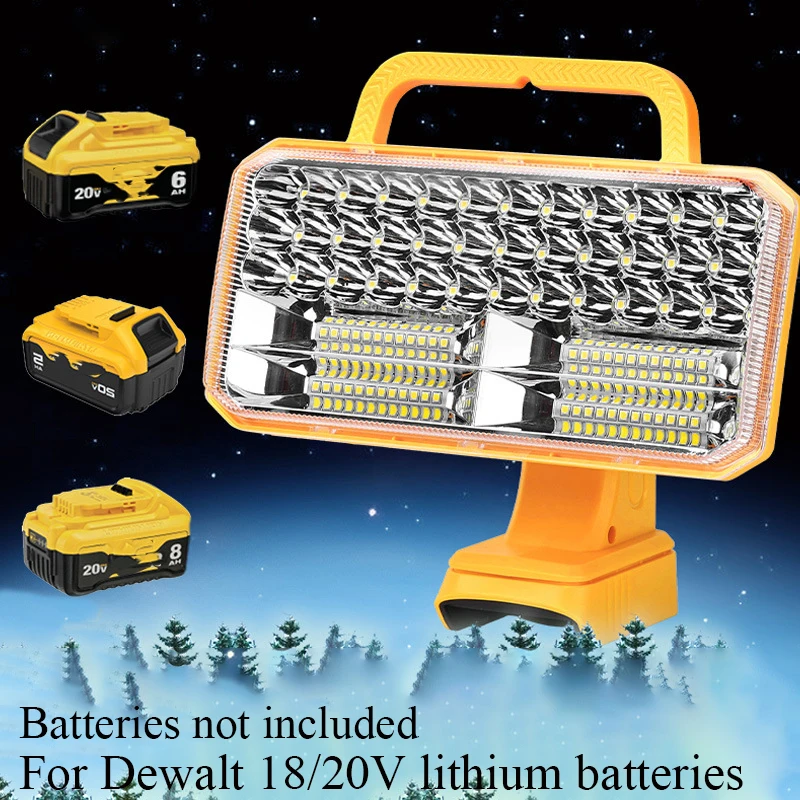 4200-Lumen LED WorkLight for M - مراجعة Outdoor Lighting Milwaukee وسعره