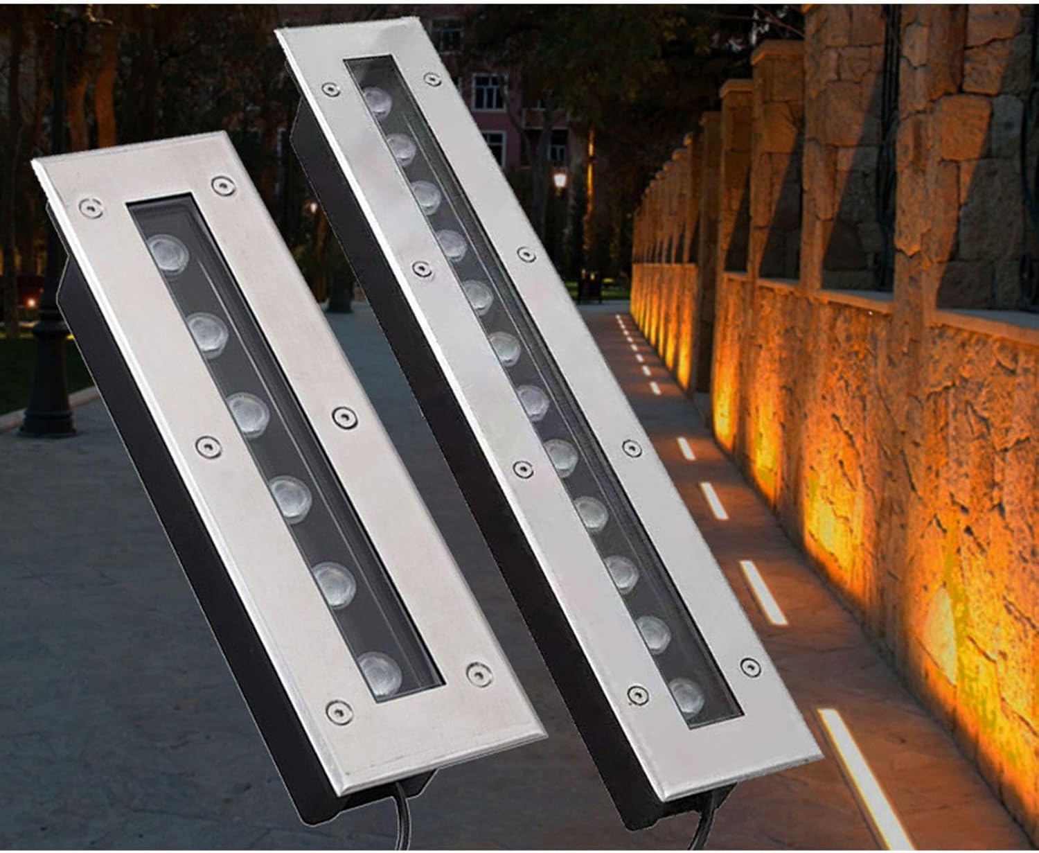 Linear Rectangular Recessed LE - مراجعة Outdoor Lighting Linear وسعره