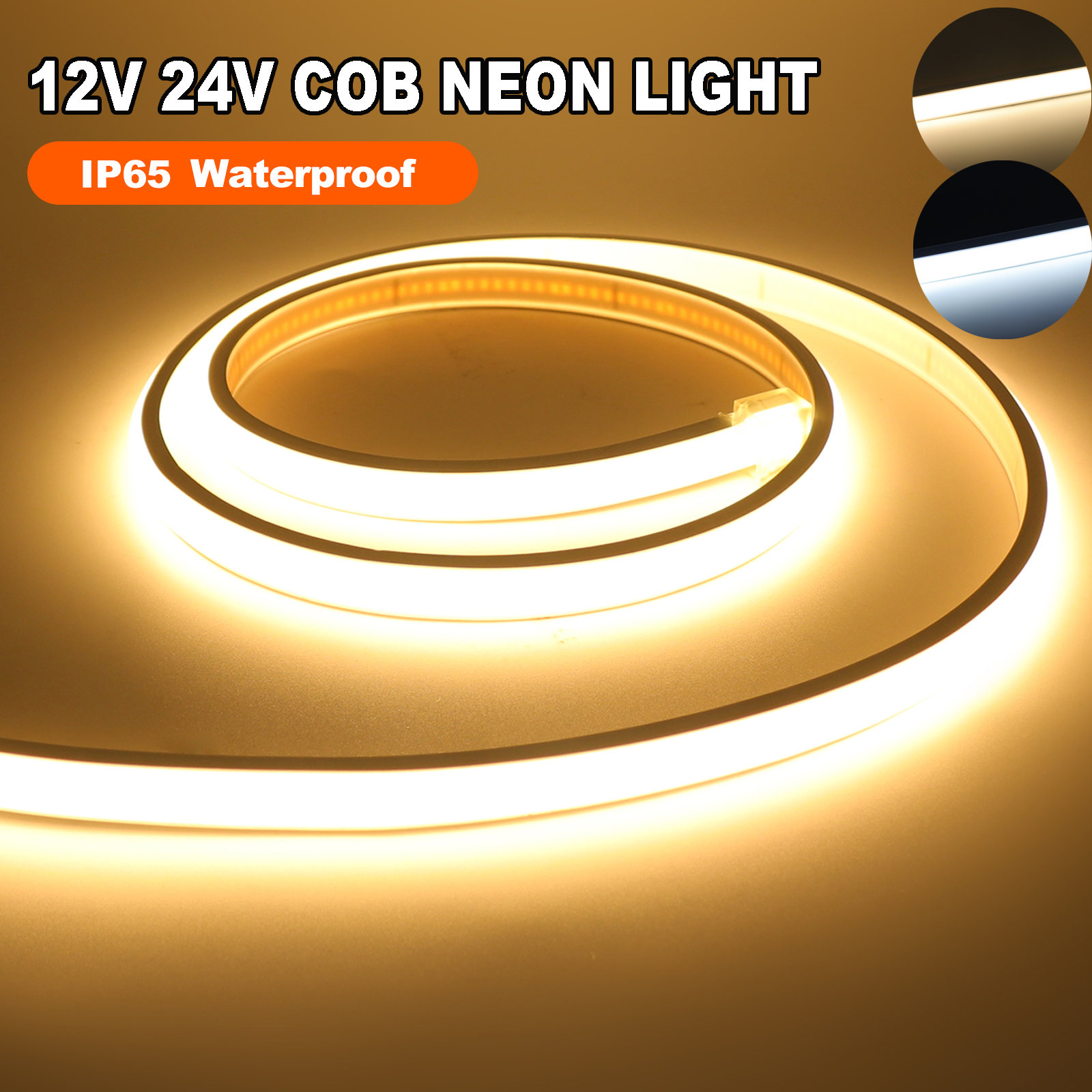320LEDs/m COB LED Strip Light  - مراجعة Outdoor Lighting Linear وسعره