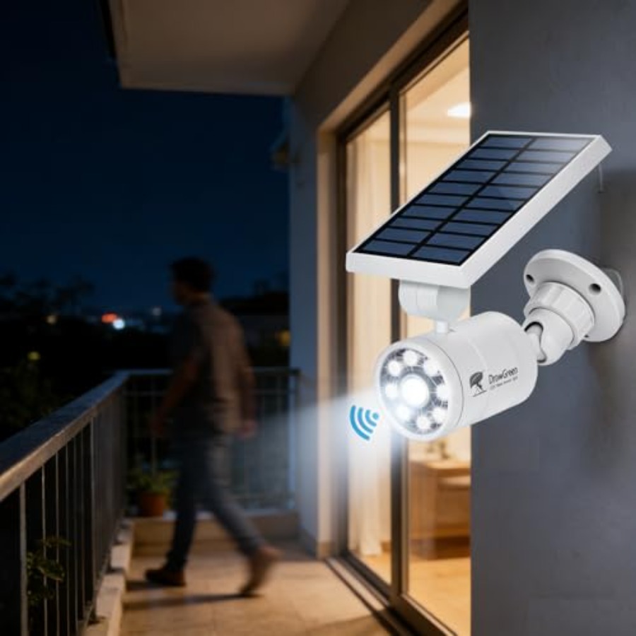 Aluminum Solar Motion Sensor L - مراجعة Outdoor Lighting Garage وسعره