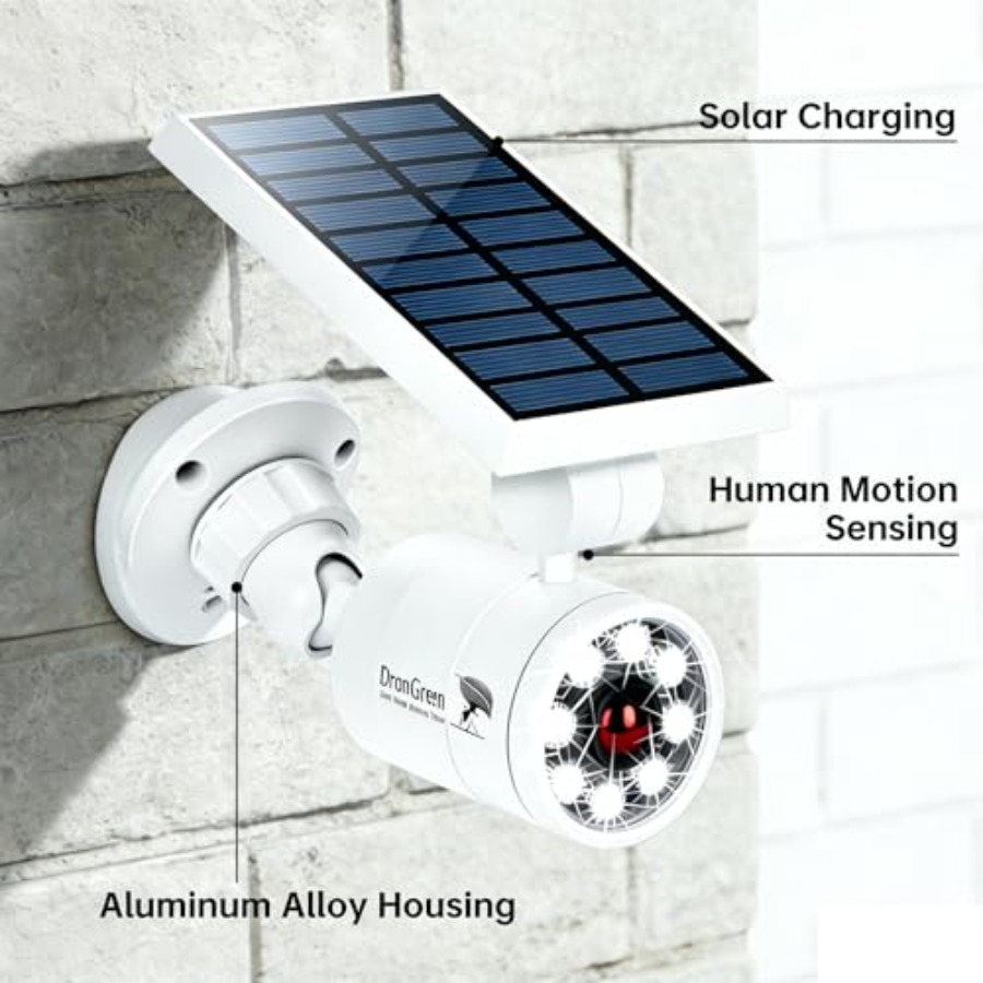 Aluminum Solar Motion Sensor L - مراجعة Outdoor Lighting Garage وسعره