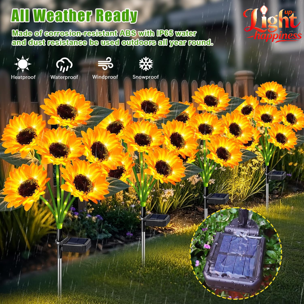  Solar Flowers Lights Outdoor - مراجعة Outdoor Lighting Yard Stakes وسعره