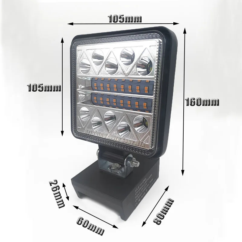  Work Light Led floodlight for - مراجعة Outdoor Lighting Milwaukee وسعره