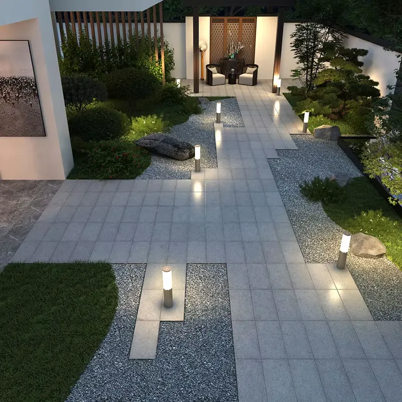 ZGSM IP65 Waterproof Garden La - مراجعة Outdoor Lighting Bollards وسعره