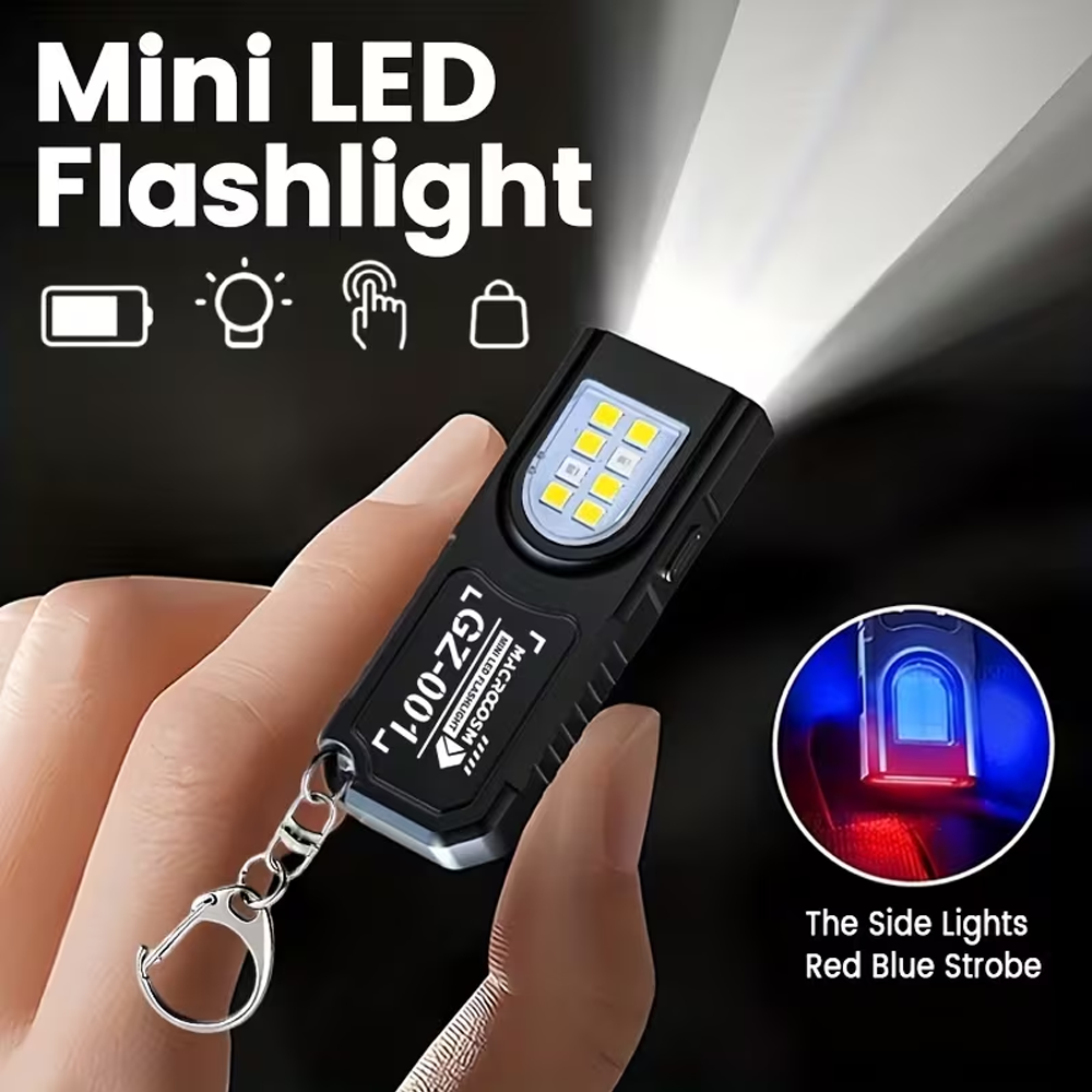 Mini COB LED Keychain Flashlig - مراجعة Outdoor Lighting Lowes وسعره